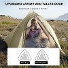 Acoinel Ultralight Backpacking Tent, 1-2 Person Tunnel Tent with Vestibule, Waterproof and Windproof for High-Altitude Camping - 4 of 4