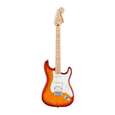 Squier Affinity Series Stratocaster FMT HSS Guitar (Sienna Sunburst)
