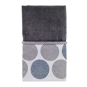 Avanti Dotted Circles Fingertip Towel - 1 of 3
