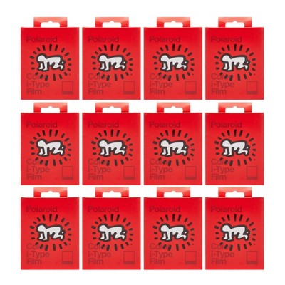Polaroid Originals Now i-Type Color Instant Film (Keith Haring Edition, 12-Pack)