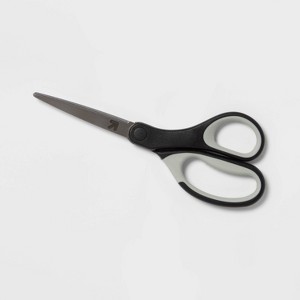 7" Student Scissors (Color Will Vary) - up&up™: School Supplies, Kids Art, 7 Inch, Multicolor, Metal & Plastic - 1 of 2