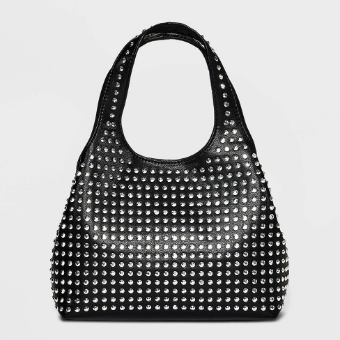 Black and white discount polka dot handbag