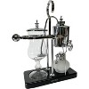 Nispira Belgium Royal Family Balance Syphon Unique Gravity Vintage Coffee Maker Vacuum Brewing System Silver 500 ml - 3 of 4