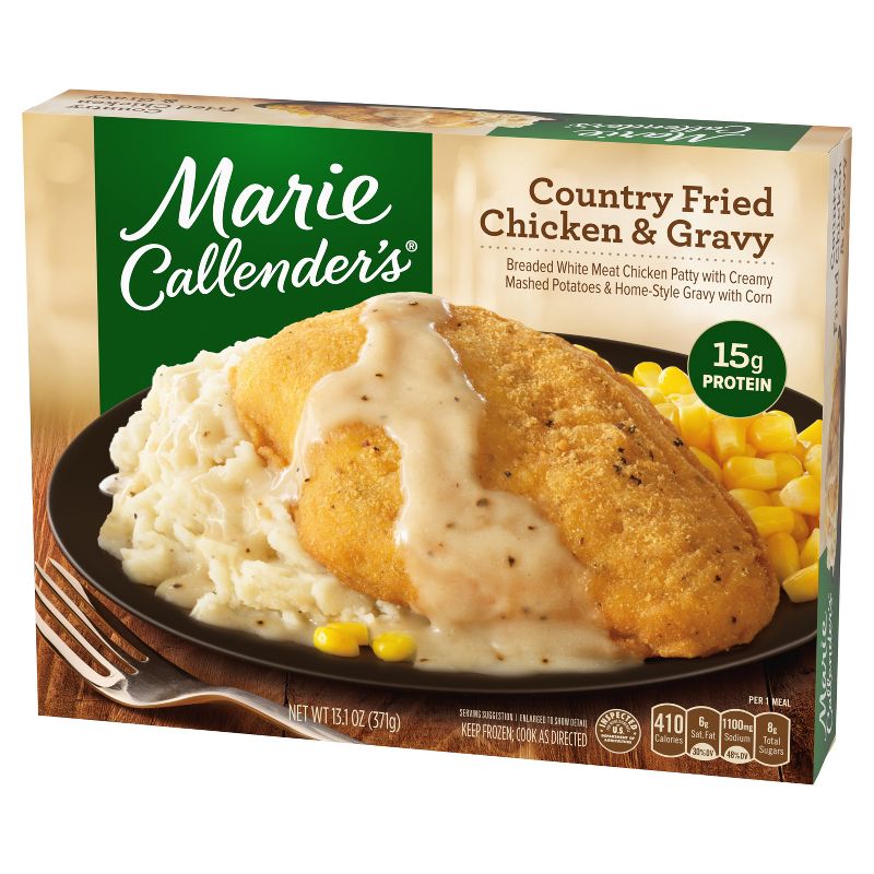 Marie Callender&#39;s Frozen Country Fried Chicken &#38; Gravy - 13.1oz, 4 of 5