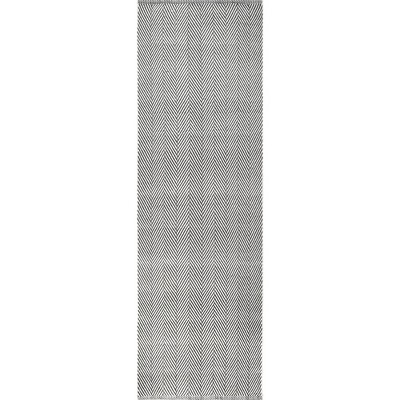Nuloom Hand Loomed Kimberley Area Rug, Runner 2' 6" x 8', Gray