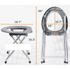 Alpcour Portable Toilet Seat - Compact Indoor & Outdoor Commode with Bag Hooks & Travel Bag - 2 of 4