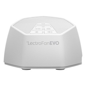 LectroFan EVO Guaranteed Non-Looping Sleep Sound Machine with 22 Unique Fan Sounds, White Noise and Synthesized Ocean Sounds, with Sleep Timer, White - 1 of 4