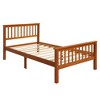 Twim Size Wood Platform Bed with Headboard and Footboard - 4 of 4