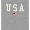 Americana USA Flag Long Sleeve Adult Hooded Sweatshirt - 2 of 2