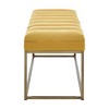 New Pacific Direct Darius KD Fabric Bench - 4 of 4