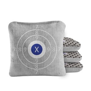 Skip's Garage | Target Synergy Pro Gray Cornhole Bags (Set of 4) - 1 of 4
