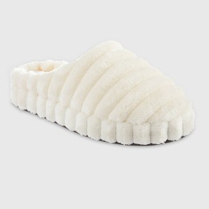 Isotoner Women's Margo Spa Hoodback Slippers - 1 of 4