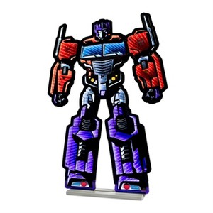 Acrylic Plug-In LED Light Optimus Prime Standing Figure for Kids Rooms 36"H by Melrose - 1 of 3