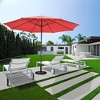 Yescom 13Ft Heavy Duty Outdoor Patio Umbrella with Base - 2 of 4