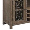 56" Raphaela Kitchen and Dining Cabinet: Acme Furniture, Espresso Server Storage - 3 of 4