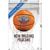 Trends International NBA New Orleans Pelicans - Drip Basketball 21 Unframed Wall Poster Prints - 3 of 4