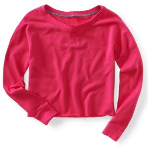 Aeropostale Womens Wide Cropped Crew Knit Sweater - 1 of 1