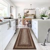Braided Area Rug with Non-Slip Backing, Modern Accent Carpet for Bedroom, Living Room, Dining Room & Hallway, Foldable Low Pile Throw Rug - 2 of 4