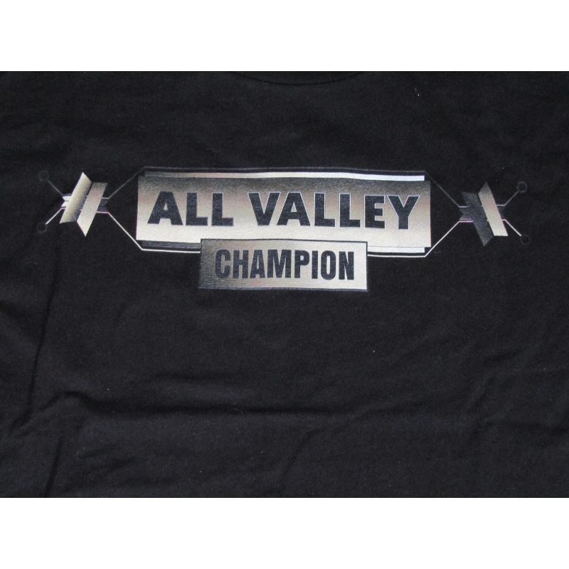 Cobra Kai All Valley Champion Men's Black Graphic Tee, 2 of 3