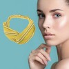 Unique Bargains Women's Fashion Pinstripe Pattern Cross Elastic Hairband 1 Pc - 3 of 4