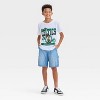 Boys' Short Sleeve Boston Celtics Graphic T-Shirt - art class™ - 4 of 4