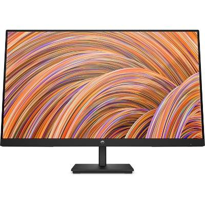 HP V27i G5 FHD Monitor, AMD FreeSync technology, HDCP support for HDMI (V27i G5, Black)