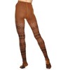 Memoi Tree Zag Geometric Sweater Tights - 3 of 4