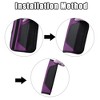 Unique Bargains Car Seat Belt Cover Universal Carbon Fiber Leather Auto Seat Belt Covers Shoulder Protection 9.06"x7.09" - 3 of 4
