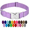 Country Brook Petz Premium Nylon Dog Collar with Metal Buckle for Small Medium Large Breeds - Vibrant 30+ Color Selection - 2 of 4