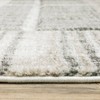 Captiv8e Designs Cayden Contemporary Distressed Lines Tan/Charcoal Rug - 4 of 4