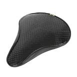 Unique Bargains Waterproof Black Bicycle Seat Cover Cushion Pad Soft Saddle Seat Cover
