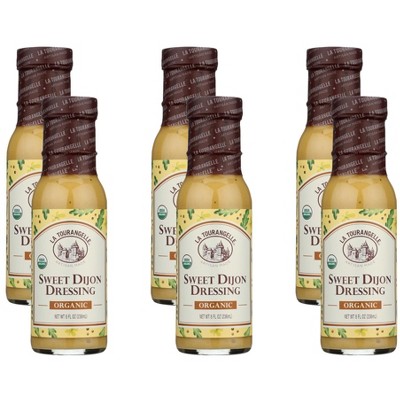 La Tourangelle Organic Sweet Dijon Dressing - Case of 6/8 oz