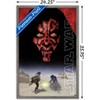 Trends International Star Wars: The Phantom Menace - Darth Maul One Sheet Framed Wall Poster Prints - 3 of 4