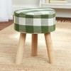 The Lakeside Collection Buffalo Check Stools - 2 of 3
