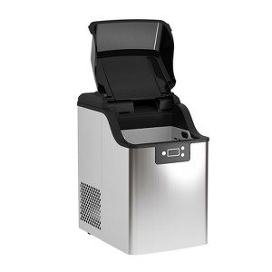 Nugget Ice Maker ¨C Stainless Steel Countertop Ice Machine, 44 lbs/24H Capacity with 3 Qt Water Reservoir - 1 of 4