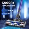 MAMNV 150W Cordless Stick Vacuum Power Suction Low Noise Purple - 3 of 4