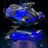 Acekool Kids Drift Go Kart, Ride On Electric Drifting Car with Adjustable Speed, Music, Safety Features, Ergonomic Seat, Outdoor Fun, 110 lbs Max - 3 of 4