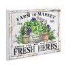 Stupell Industries Farmhouse Fresh Herbs Wall Plaque Art - 3 of 4