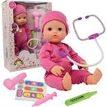 The New York Doll Collection 16 Inch Baby Doll Doctor Playset