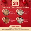 Gourmet Cookie Gift Box - 12 Premium Cookies with Milk Chocolate & Assorted Flavors, Ideal for Holiday Gifting, Birthdays, and Corporate Appreciation - 3 of 4