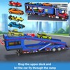 City Transporter Truck Building Set with 7 Cars, 1050pcs STEM Toy, Adjustable Ramp for Kids Aged 8+ - 3 of 4