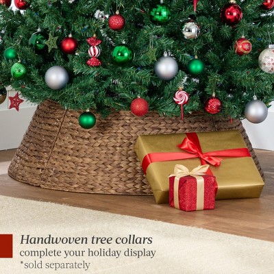 6ft Green Spruce Artificial Christmas Tree with Metal Base
