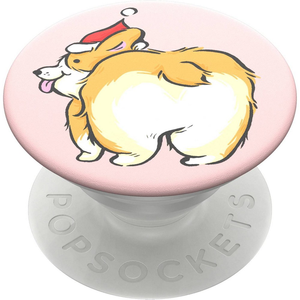 PopSockets PopGrip Cell Phone Grip & Stand - A Corgi Christmas