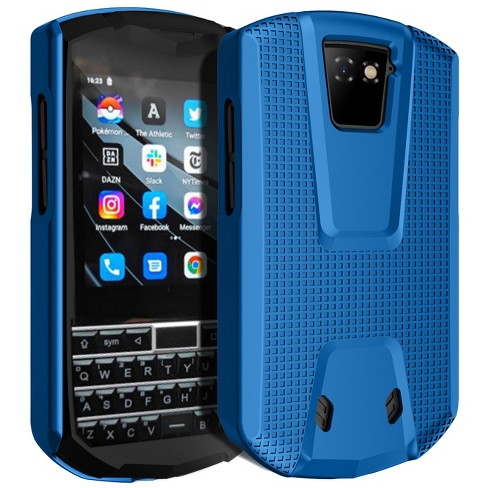 Nakedcellphone Slim Hard Case for Unihertz Titan Pocket - Blue