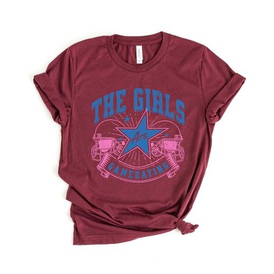 Simply Sage Market Women's The Girls Are Gamedaying Short Sleeve Graphic Tee