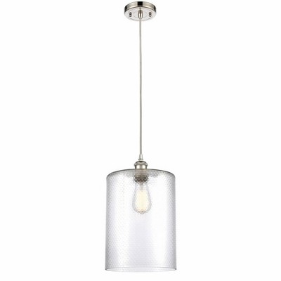 Cobbleskill - 1 Light Cord Hung Mini Pendant In Industrial Style-14 Inches Tall and 9 Inches Wide
