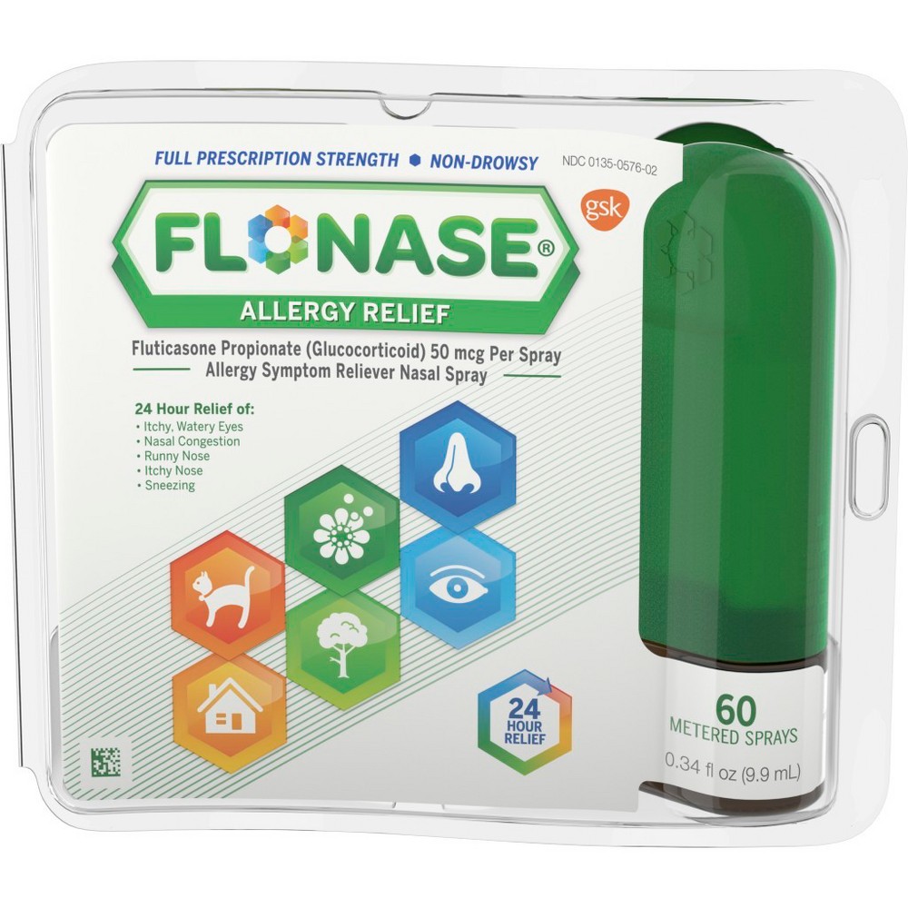 UPC 353100200109 product image for Flonase Allergy Relief Spray - 60 Sprays | upcitemdb.com