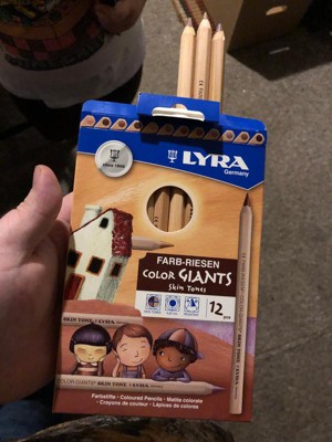 Lyra ColorGiants Skin Tones Colored Pencils Set 12 Color