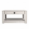 Galano Philia 31.5 in. Square Wood Top Coffee Table with Storage in Knotty Oak, Dusty Gray Oak - 2 of 4
