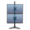 Fellowes Professional Series Freestanding Dual Stacking Monitor Arm, For 32" Monitors, 15.3" x 35.5" x 11", Black, Supports 17 lb - 2 of 4